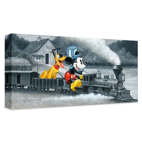 ''Mickey's Train'' Giclee on Canvas by Tim Rogerson – Limited Edition ...