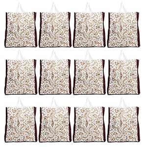 Kuber Industries 12 Pieces Non Woven Eco-Friendly Reusable Multipurpose ...