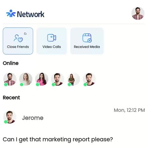 Image result for Messenger in HTML and CSS JavaScript Design