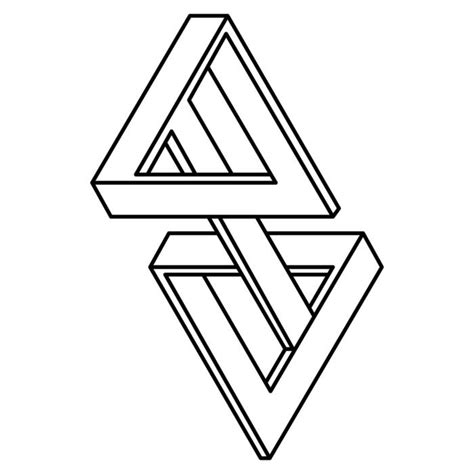 Infinite Triangle Drawing 的图像结果