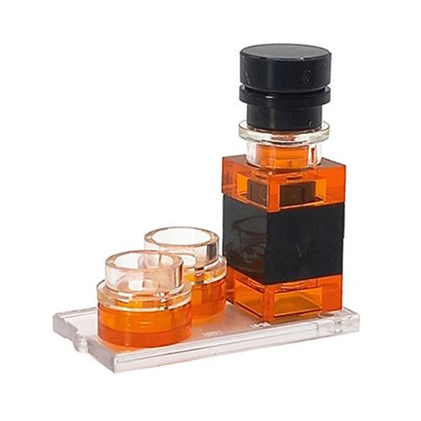 Models Built of LEGO® Bricks MOC BOTTLE and Glasses Drinks for the ...