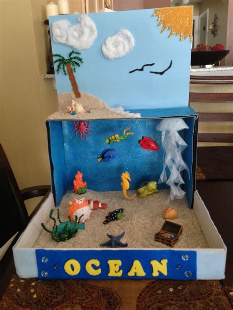 Ocean Diorama Printables