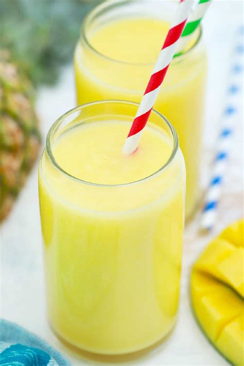 Better Than McDonald's Mango Pineapple Smoothie - NWTN
