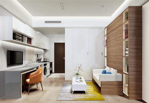 【公寓】精装修公寓样板房设计方案41P+效果图+施工图丨-序赞网