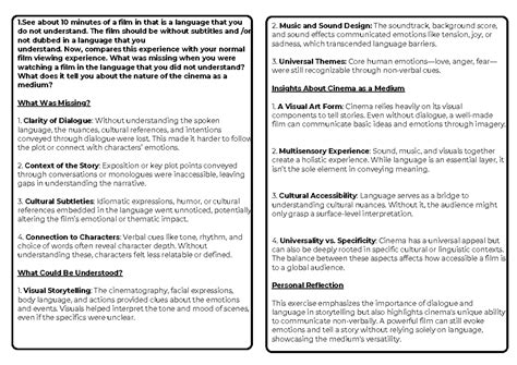 Mass media practical 2 ques & ans - converted - 1 about 10 minutes of a ...