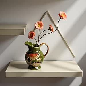 Buy Vases for Decor, Flower Vase Shelf Decor European Style Rustic ...