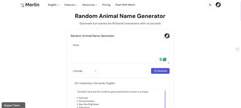 Random Animal Name Generator