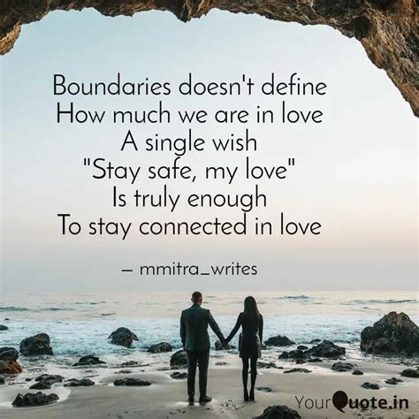 Boundaries doesn't define... | Quotes & Writings by Moumita Mitra ...