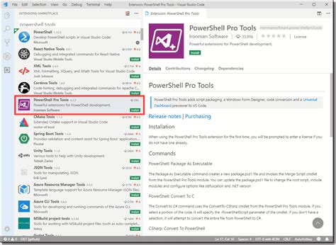 Image result for PowerShell Tools for Visual Studio