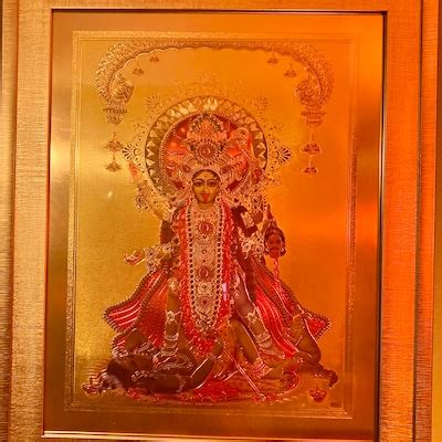 Buy Shri Ram Sita Lakshman Hanuman Photo Gold Foli Print Hanuman ...