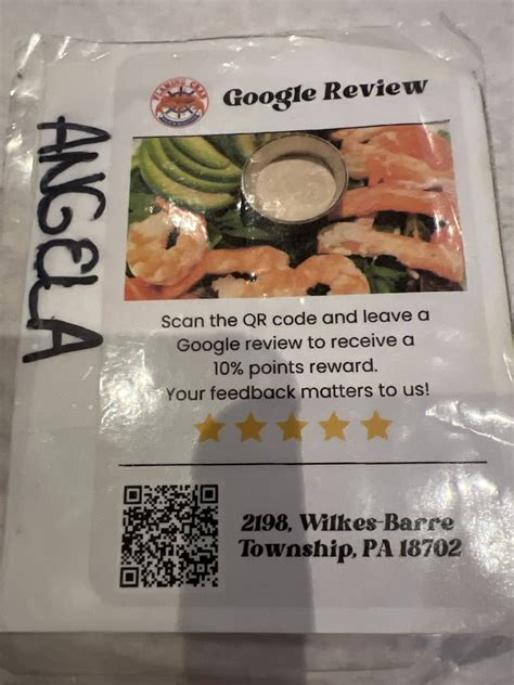 Menu at Flaming Crab Wilkes-Barre, Wilkes-Barre Township