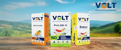 Volt Hydration | Zero Sugar Electrolyte Mix | Bursting Fruit Flavours ...