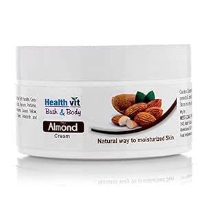 Buy Healthvit Bath and Body Almond Cream, 50g Online at Low Prices in ...