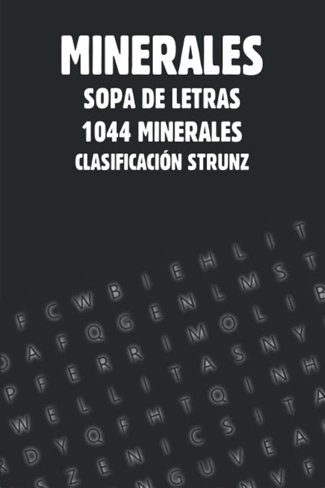 Buy Minerales. Sopa de letras: 1044 ejemplares para descubrir. Si ...