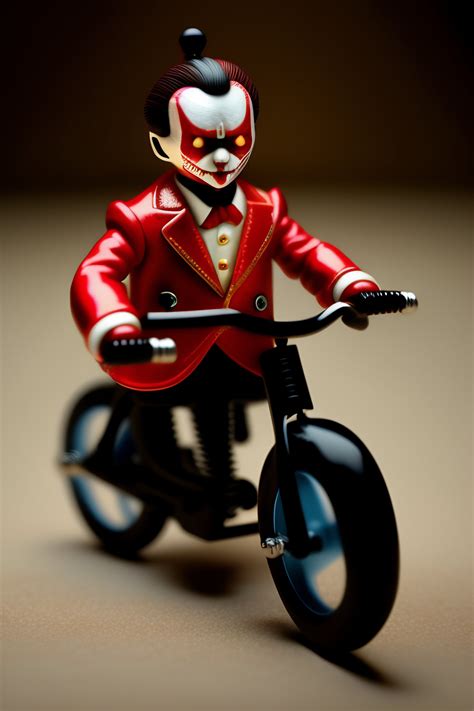 Lexica - Billy the puppet from the movie saw drifting on his tricycle ...