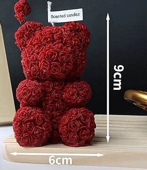 Teddy Rose Mould CM08 – Wick and Pour