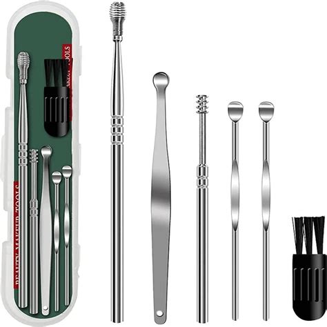 Buy Rsentera 6 Pcs Ear Cleaner Tool Kit with a Storage Box Ear Wax ...