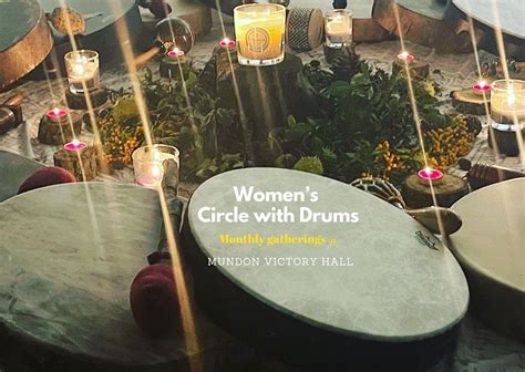 Womens Circle with Drums - Maldon, Essex, Mundon Victory Hall, 20 ...