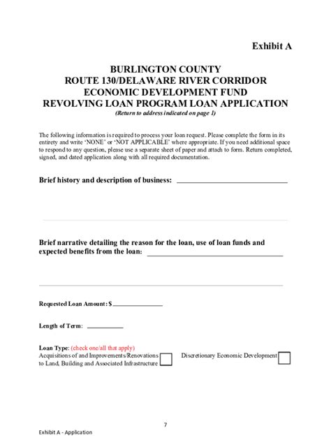 Fillable Online Route 130/Delaware River Corridor Plan Endorsement Fax ...