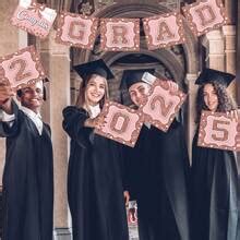 Graduation Decorations Class Of 2025 Blue And Gold Graduation Banner ...