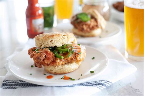 Fried Chicken Biscuit Sandwich Recipe