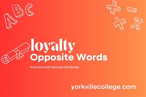 What Is The Opposite of Loyalty? - Example Sentences
