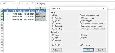 Image result for Paste Name Dialog Box Excel