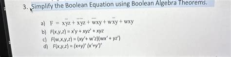Boolean Equation Simplifier 的图像结果