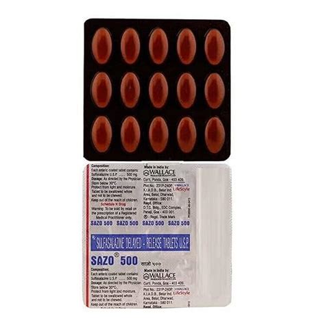 Sazo 500 - Strip of 15 Tablets : Amazon.in: Fashion