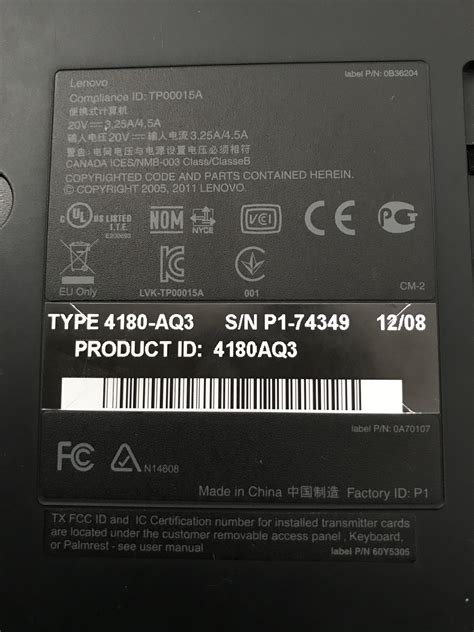 Any tips on how to carefully remove the serial number sticker : r/thinkpad