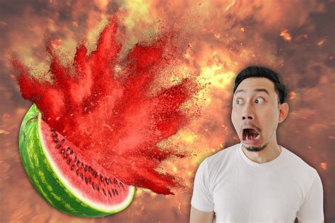 Image result for Exploding Watermelon