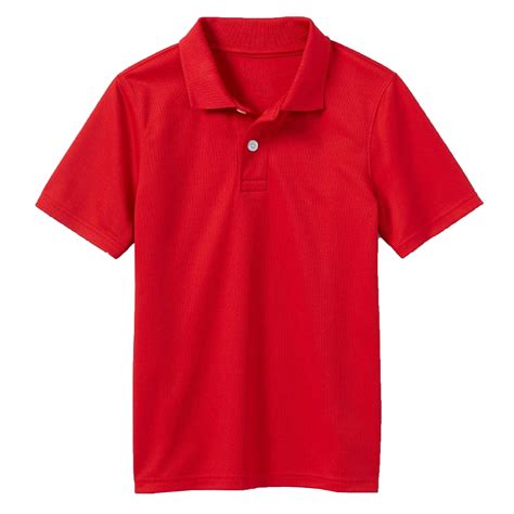 Boys Moisture Wicking Short Sleeve Polos - Walmart.com