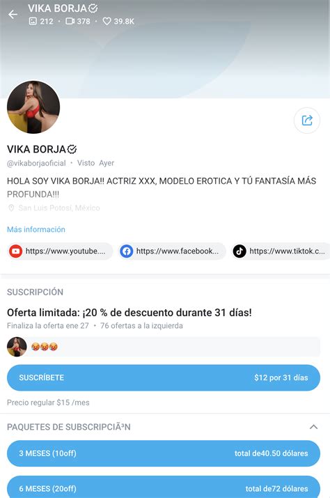 Vika Borja: Conoce a la actriz que conquistó el mundo de OnlyFans