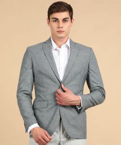 PETER ENGLAND Self Design Single Breasted Formal Men Blazer - Buy PETER ...