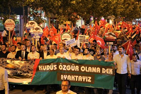 بالصور.. مظاهرات في مدن تركية تضامنا مع فلسطين | ترك برس