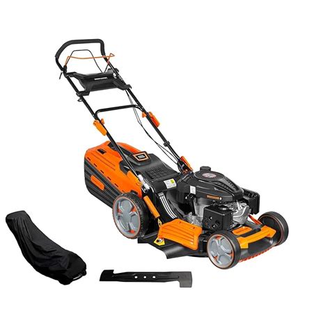 Buy PROYAMA 196CC 22INCH Deck 4-in-1 Self-Propelled Gas Powered Lawn ...