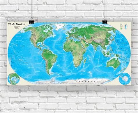 Detailed World Wall Map 的图像结果