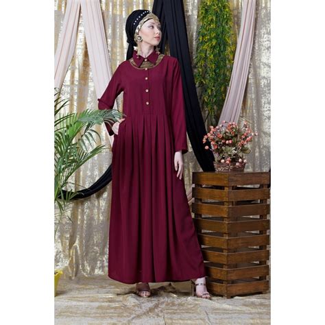 Nazneen Shirt Collar Executive Abaya