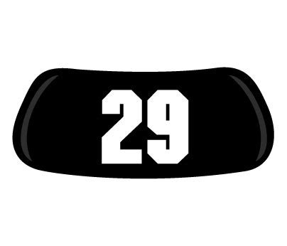 Number #29 Original EyeBlack - Numbers