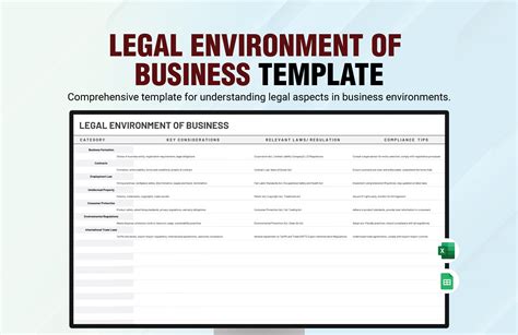 Editable Legal Templates in Excel to Download