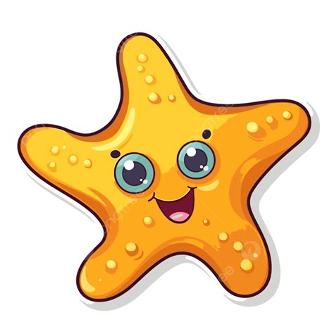 Cute Starfish Clipart