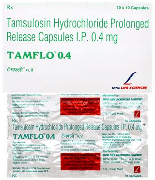 Tamflo 0.4 Capsule 10: Uses, Side Effects, Price & Substitutes