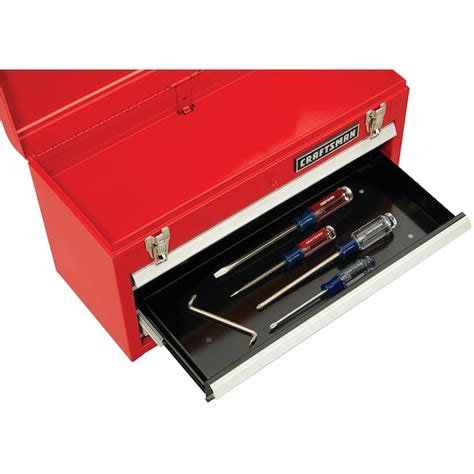 CRAFTSMAN Portable 20.5-in W x 12-in H x 8.5-in D 3-Drawer Red Steel ...