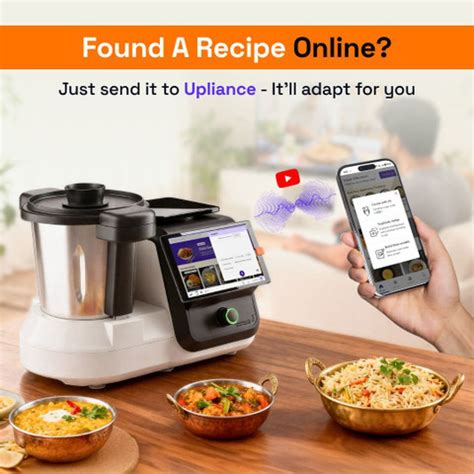 Upliance 1.0 AI Cooking Assistant, 750+ Recipes & Chop, Saute, Stir ...