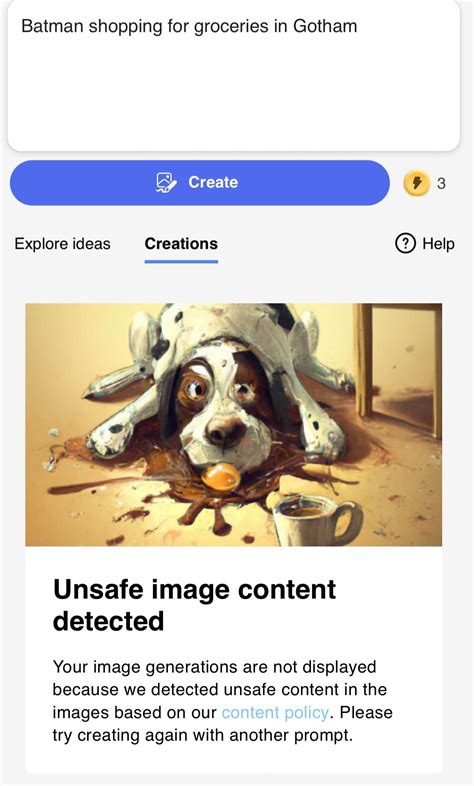 Bing Image Creator Content Policy 的图像结果