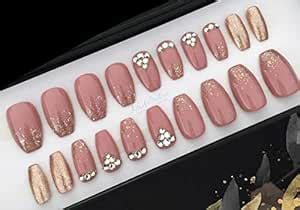 Buy The NailzStation fake press on artificial designer nails extension ...