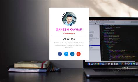 Image result for Software Developer Profile HTML