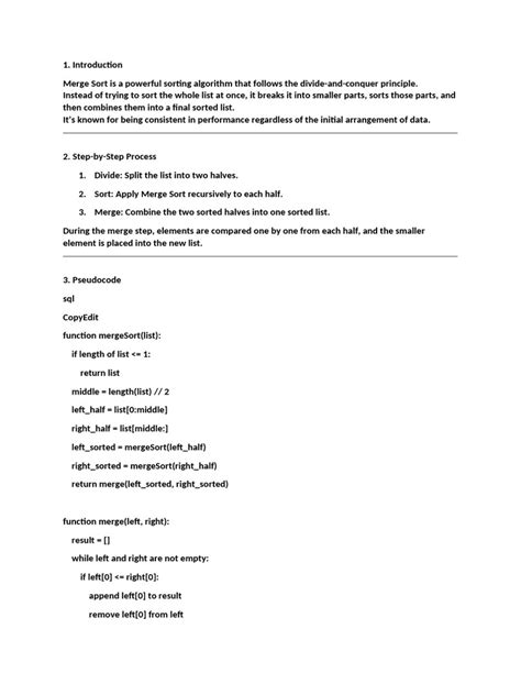 Merge Sort Algorithm Java 的图像结果
