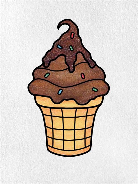 Chocolate Ice Cream Drawing Chocolate Raspberry (v) Swanky Scoop Ice