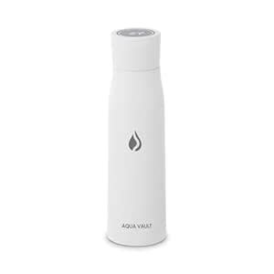 AQUA VAULT PureX Self-Cleaning Smart Water Bottle - 750ml 25oz | With ...
